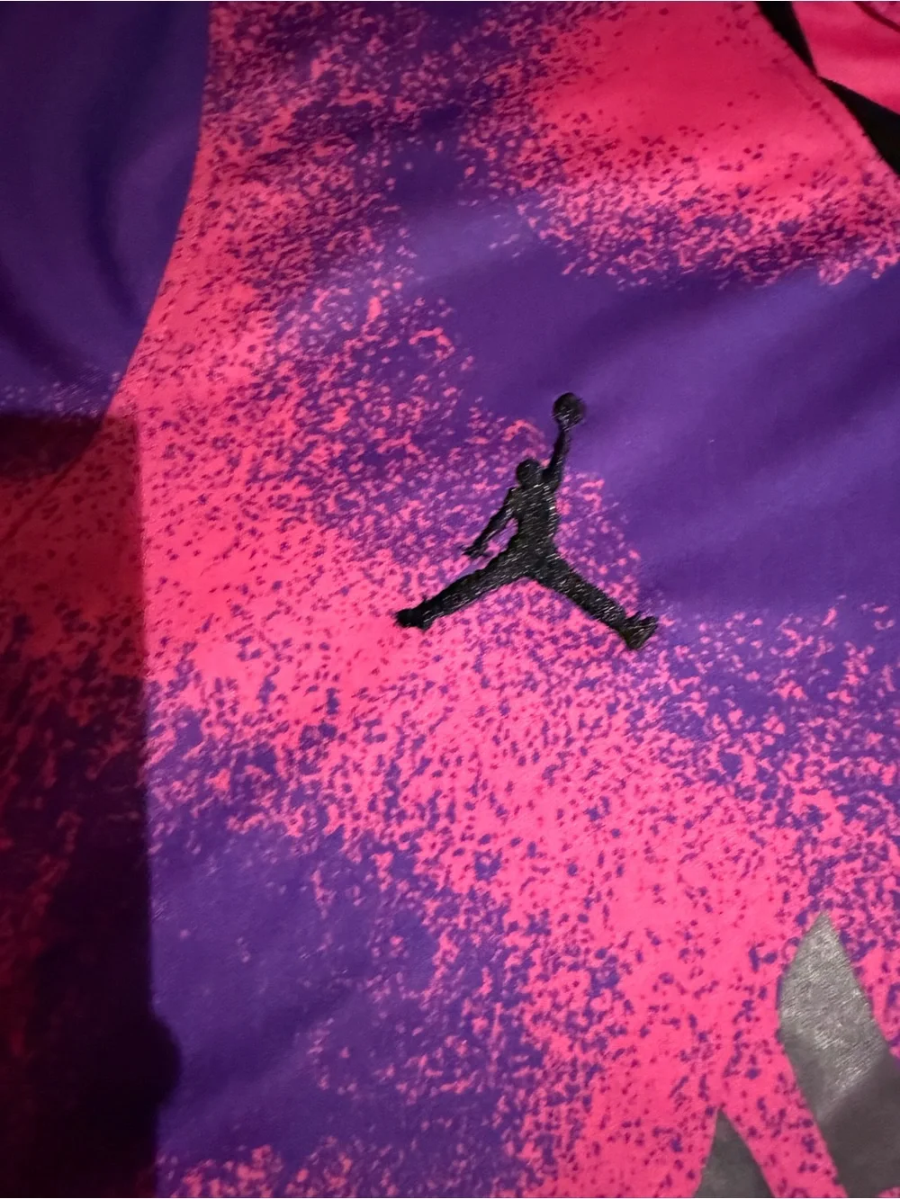 Authentic Jordan Paris Saint-Germain x Jordan Four Stadium Jersey hyper pink